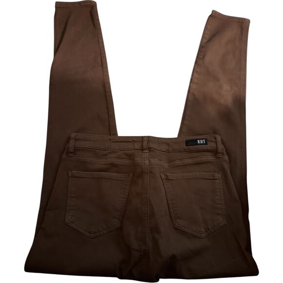 Kut from the Kloth Brown Straight Leg Jeans Women’s Size 10 - Picture 2 of 4